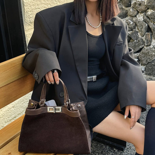 Sac Marylin cuir Suedine